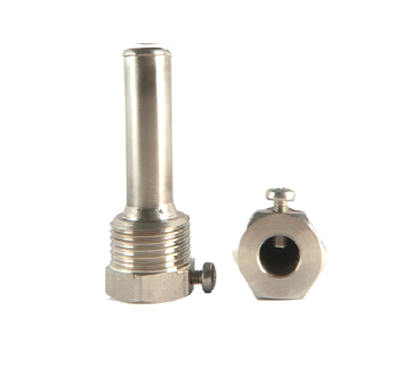 Bainhas p/ sondas temperatura em aÃ§o inox, sem caixa